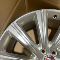Genuine Jaguar 22" F-Pace Turbine Chrome Alloy Wheel  9jx22 45 T4A3799
