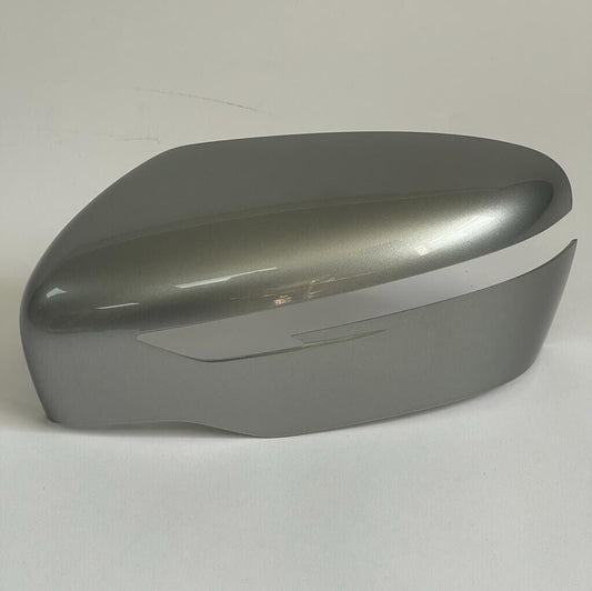 New 2016 Genuine Nissan Qashqai Left Hand Near Side Silver Door Mirror Cover Cap