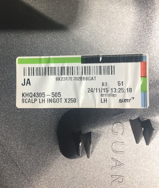 Jaguar XJ X351 Left Hand NS Door Mirror Ingot Silver GAT Wing Mirror