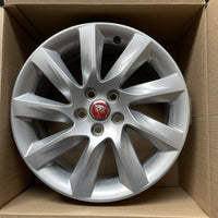 Genuine Jaguar XF 17" Turbine Alloy Wheel  9 Spoke Gx631007cb