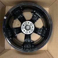 Genuine Nissan set of 4 Juke 17" alloy Wheels Diamond Cut Gloss Black 7J 35