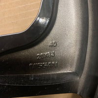 Genuine Set Nissan Qashqai 20" Alloy Wheels Diamond Cut and Gloss Black 6UA6A