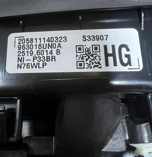 Genuine Nissan Qashqai J12 2021  Right Door Mirror  Blind Spot RHD 963016UN0A HG