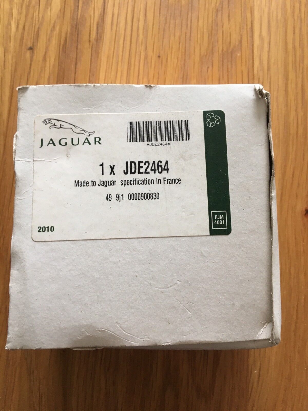 Genuine OE Jaguar Oil Filter - JDE2464