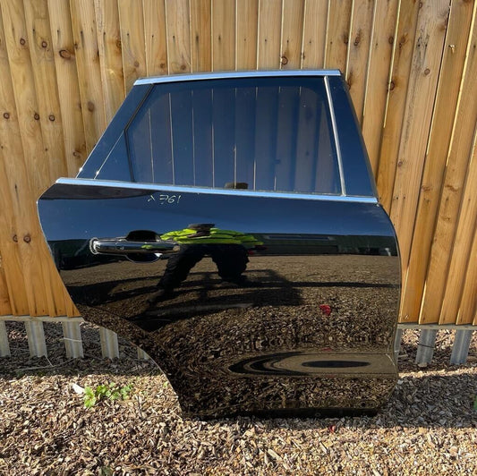 Genuine Jaguar F Pace X761 Off Side Right Hand Rear Door Ultimate Black Pel