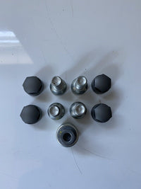 Genuine Set Of 4 Vw Volkswagen Locking Wheel Nuts And Key Letter L