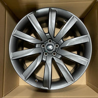 Genuine Range Rover Velar 21” Alloy Wheel Straight Black 21x8.5J CH 45 LR091541