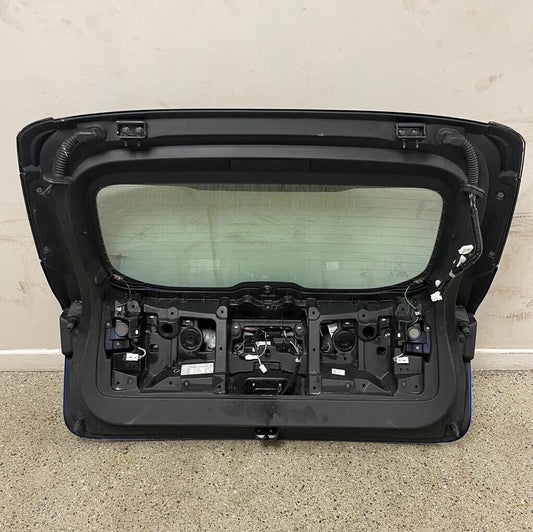 Genuine Original Nissan Qashqai Blue Complete  Bootlid Tailgate And Glass