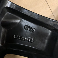 Genuine Nissan set of 4 Juke 17" alloy Wheels Diamond Cut Gloss Black 7J 35