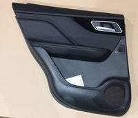 Jaguar Fpace Rear Door Card LH Leather, BlackStitch LED DG3