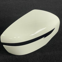 Genuine 2016 Nissan Qashqai Right Hand Off Side Solid White  Door Mirror Cover