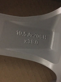 Genuine Jaguar F type 20” Tornado Rear Silver Alloy Wheel 10.5J T2R3287