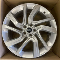 Genuine Range Rover 21” Alloy Wheel  Sparkle Silver Jk62-1007-ba