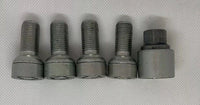 Genuine Set Of 4 Skoda Locking Wheel Nuts And Key 768 H