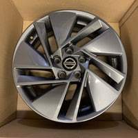 Genuine Set  Nissan Qashqai 17" Grey Alloy Wheels  7J 40 offset D03006UA2A