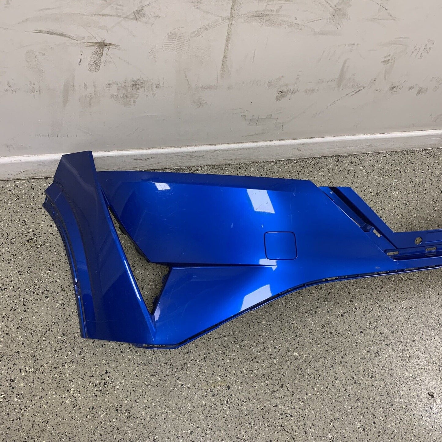 GENUINE BLUE NISSAN QASHQAI FRONT BUMPER 2021-2022
