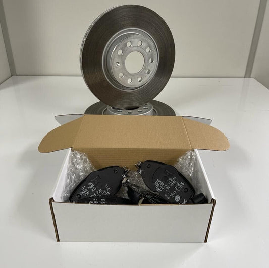 Genuine Audi Set Front Brake Discs And Pads 8v0698151 5q0615301f