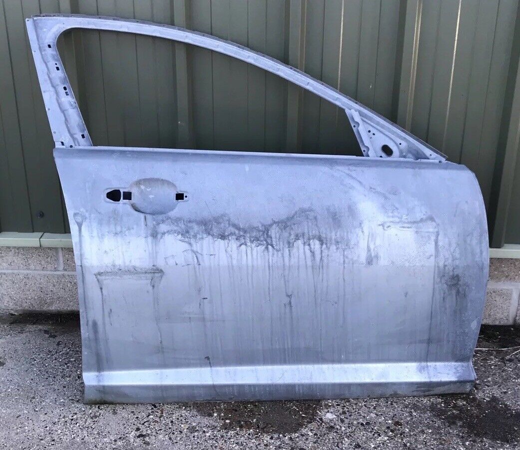Genuine Jaguar XF Front Door Drivers Side, Right Hand, O/S Bare Metal Door