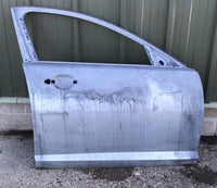 Genuine Jaguar XF Front Door Drivers Side, Right Hand, O/S Bare Metal Door