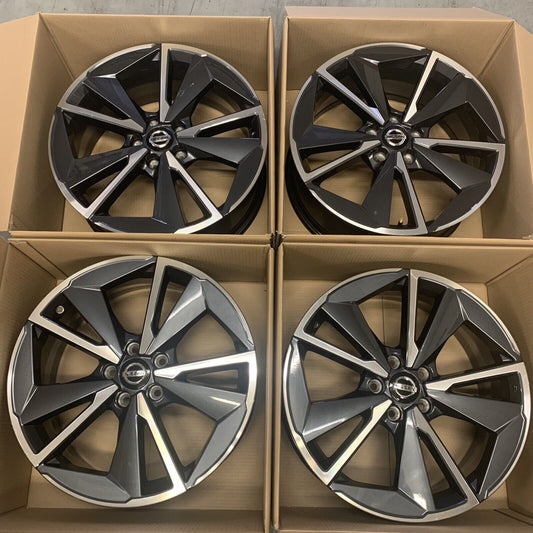 New Genuine Nissan Qashqai Juke 19" Alloy Wheels Diamond Cut  D03006UA4J