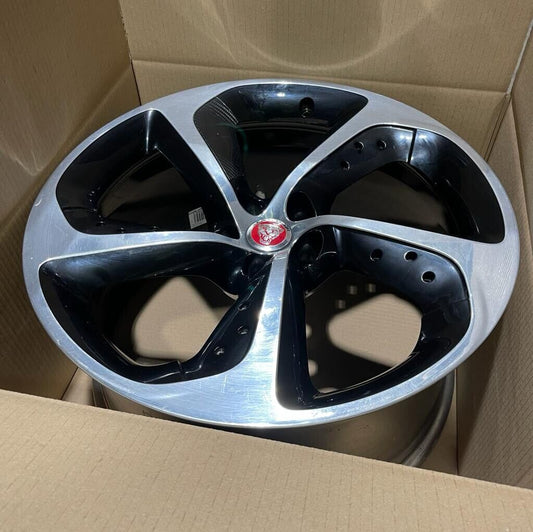 Genuine Jaguar F Type 20” Forged Aero  Alloy Wheel 10.5J Carbon Fibre T2R3293