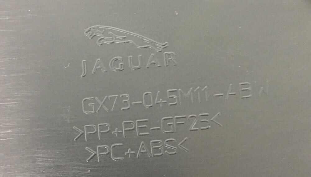 Jaguar XE, XF Centre Console Panel Jet I/P Insert Chrome, Ebony LH T2H23412PVJ