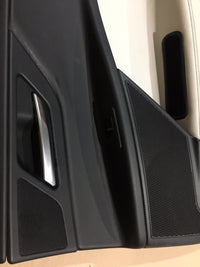 Jaguar XE Rear Door Card RH Cream Leather, Black Stitch  DG17