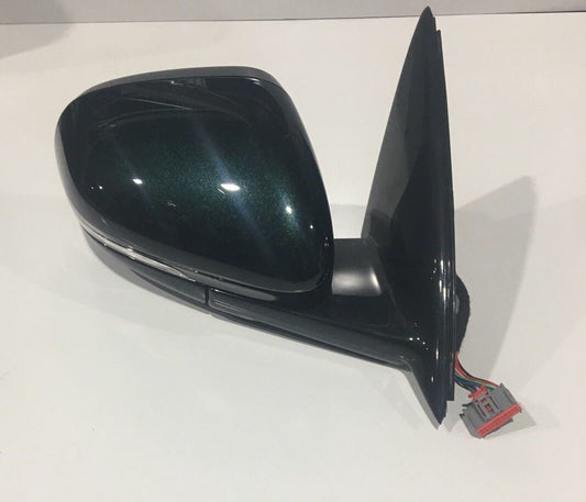 Jaguar XJ X351 Right Hand OS Door Mirror BRG Metallic Green HGY Wing Mirror