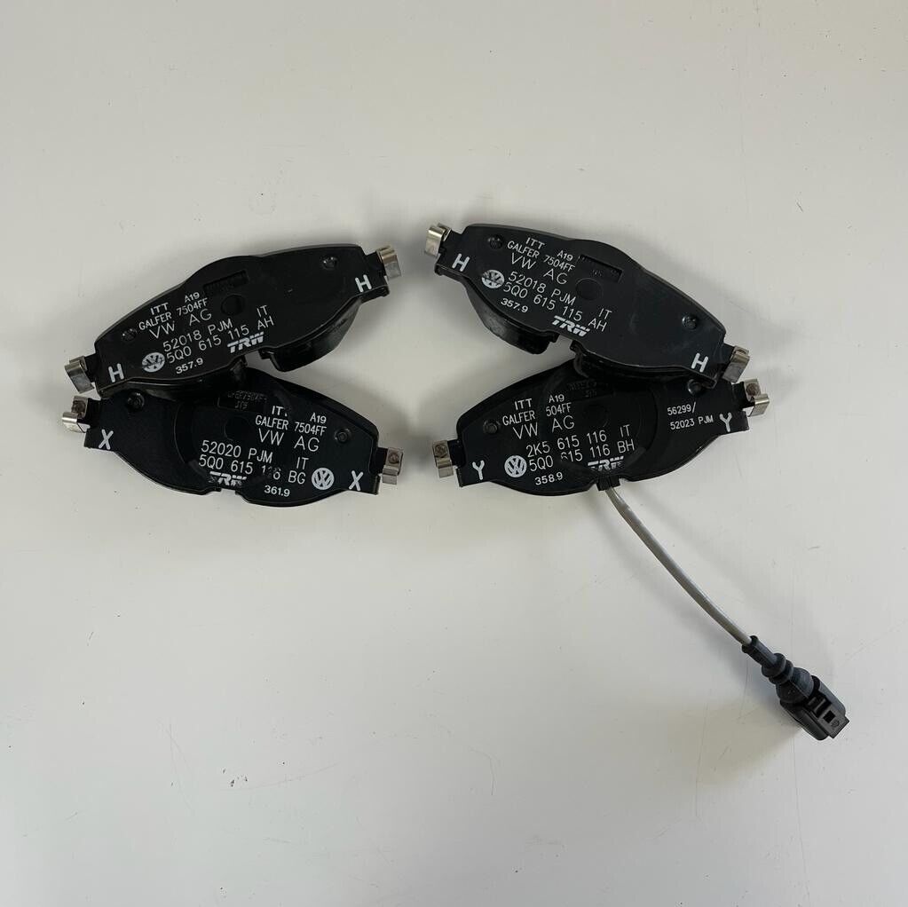 Genuine VW Volkswagen Tiguan Set Front Brake Pads 8v0698151