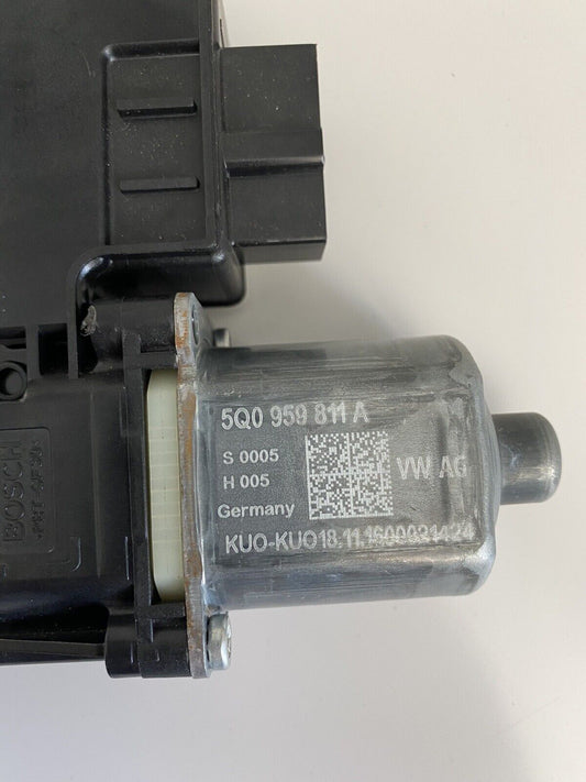 Audi A3 TT Rear LH Window Lifter Regulator Motor 5Q0959811A