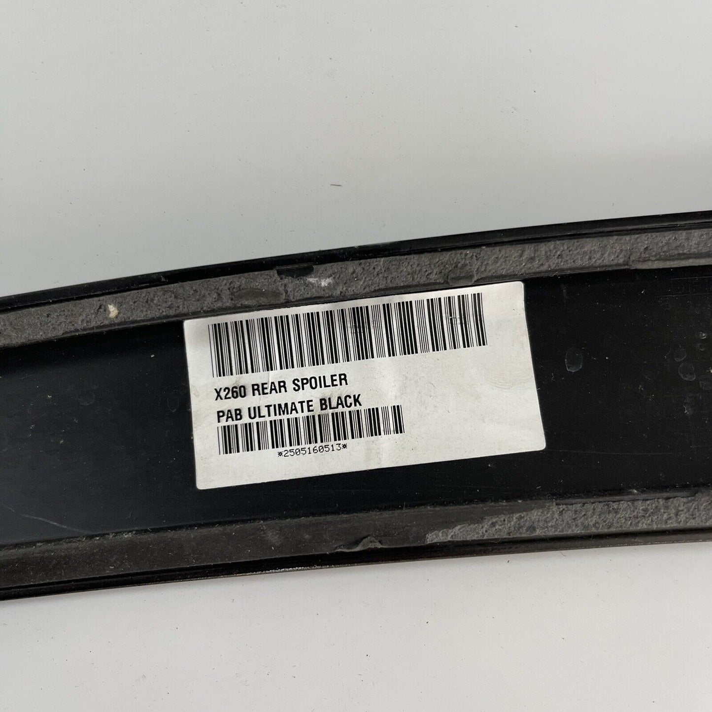 Genuine Jaguar all new XF X260 Standard Rear Spoiler | Ultimate Black Pab