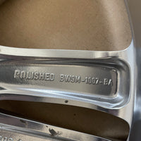 Genuine Jaguar XJ 19" Rear Toba Polished Alloy Wheel 10Jx19  C2d7282 Bw9m-1007ba