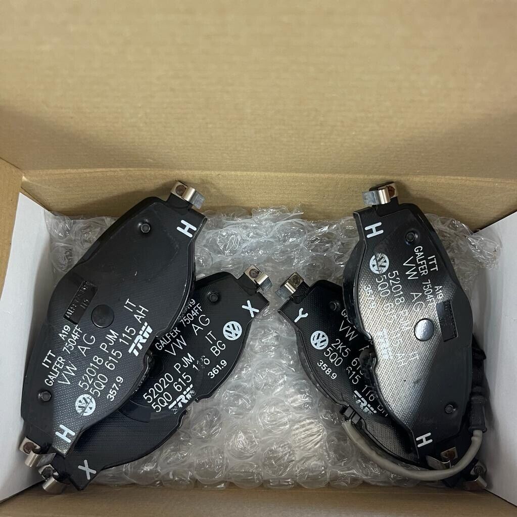 Genuine VW Volkswagen Tiguan Set Front Brake Pads 8v0698151