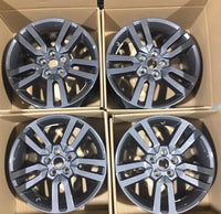 Set Of 4 Genuine Freelander 2 17” Alloy Wheels Technical Grey Anthracite