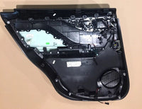 Jaguar Fpace Rear Door Card RH Leather, Black Stitch LED DG4