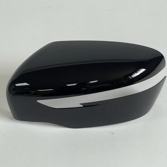 Genuine 2020 Nissan Qashqai Left Hand Near Side Black  Door Mirror Cover Cap