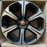 Jaguar XF RS Alloy Wheel 20" Varuna Black & Diamond Cut 10.5x20 Dx2m1007db