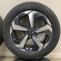 Genuine Set Of Nissan Qashqai 18" Alloy Wheels and Tyres