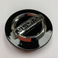 New Genuine Nissan Micra Alloy Wheel 50mm Centre Cap Black Chrome 40342BR02A