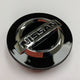 New Genuine Nissan Micra Alloy Wheel 50mm Centre Cap Black Chrome 40342BR02A