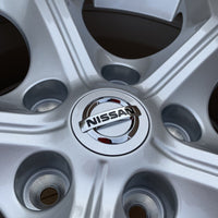 New Genuine Set Of 4 Nissan Juke 17" Silver Alloy Wheels 7J 35 off 403006PA1A
