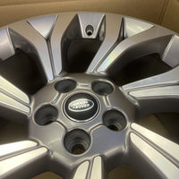 Genuine Range Rover 21” Alloy Wheel Flute Grey Polished Jk52-1007-da