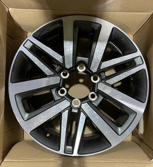 Single Toyota Hilux 18” Alloy Wheel Black And Diamond Cut 426110kk60