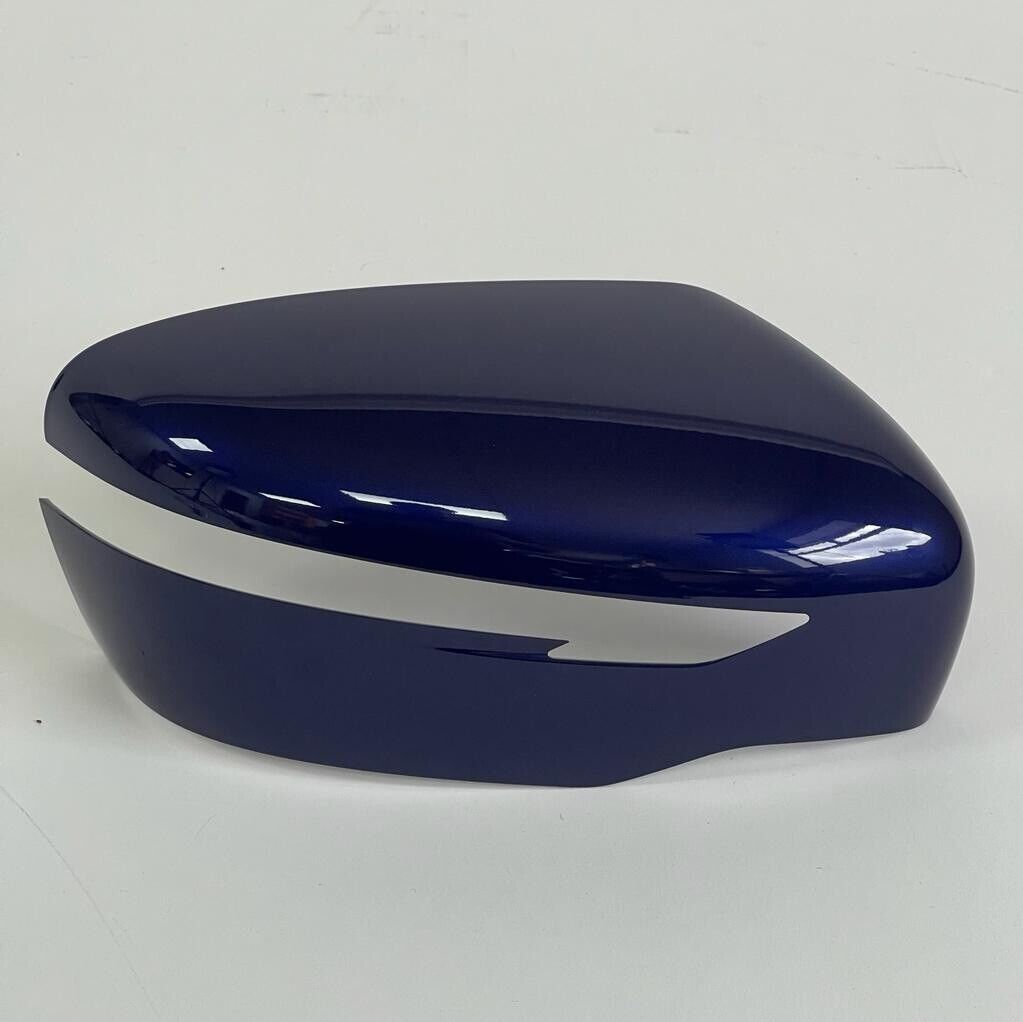 Genuine 2017 Nissan Qashqai Right Hand Off Side Ink Blue Door Mirror Cover Cap