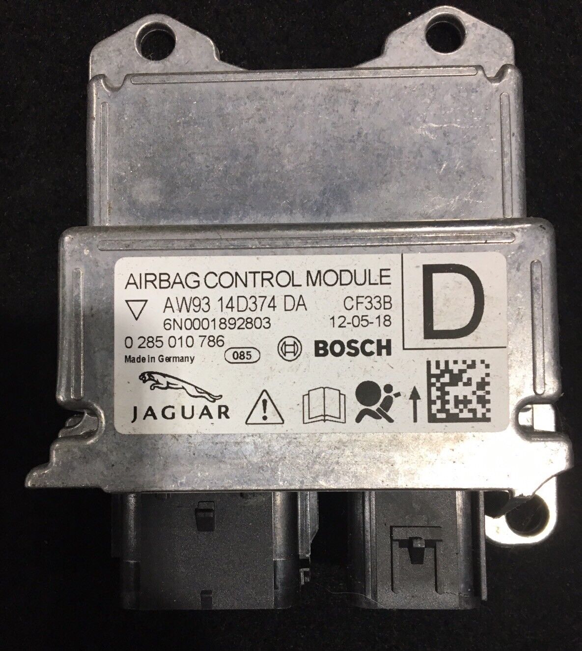 NEW GENUINE JAGUAR XJ Airbag Control Module C2D17924 C2D43935