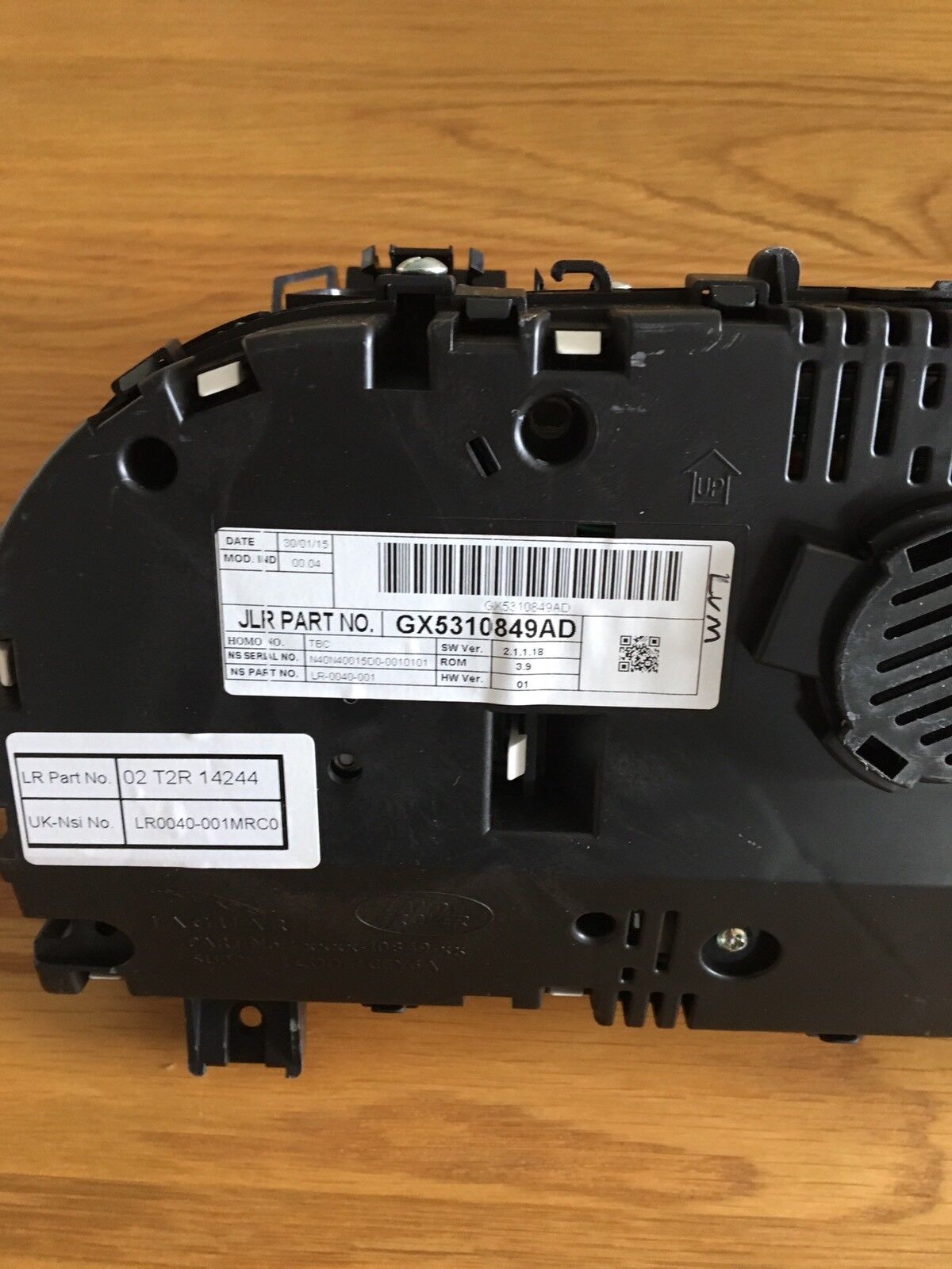 Genuine Jaguar F-type Instrumental Pack 210MPH T2R14244