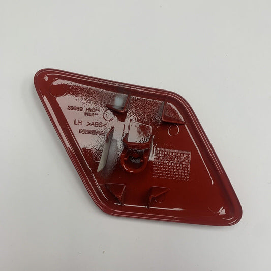 New Nissan Qashqai Headlight Red Left  Hand Washer Jet Cover