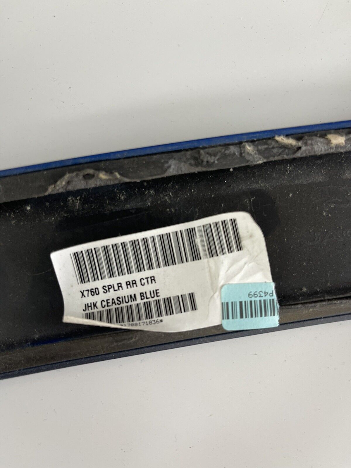 Genuine Jaguar XE X760 Boot Spoiler | Caesium Blue Jhk