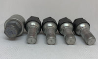 Genuine Vw Volkswagen Locking Wheel Nuts With Caps And Key 777 T