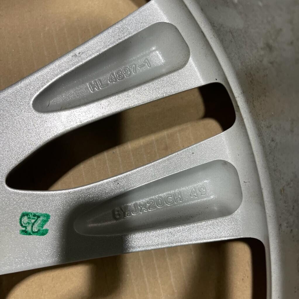 Genuine Jaguar 20” Xf Xfr X260 Silver Star Alloy Wheel